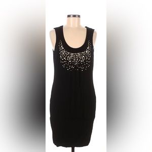 Venus embellished black dress